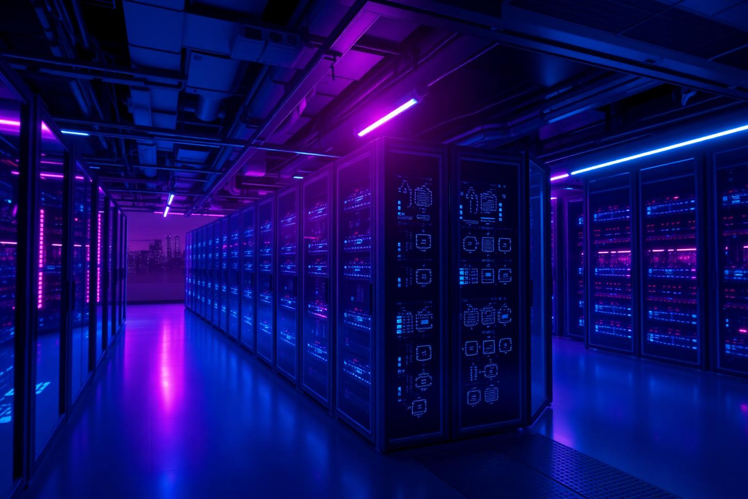 IT-Dienstleister Hamburg – moderne Server-Infrastruktur in einem Hamburger Rechenzentrum